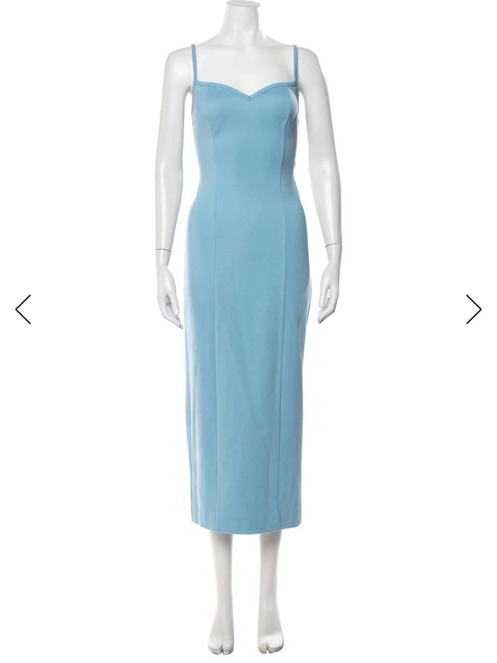 REMI KNIT DRESS IN SKY BLUE by REFORMATION